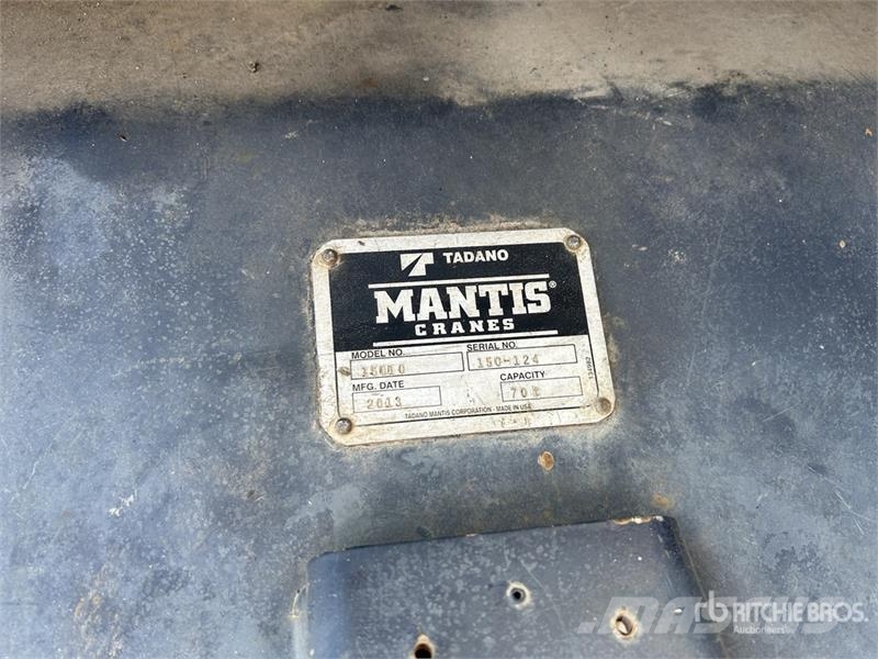 Tadano Mantis 15010 70 ton Telescopic Crawler Crane Kranovi sa gusjenicama