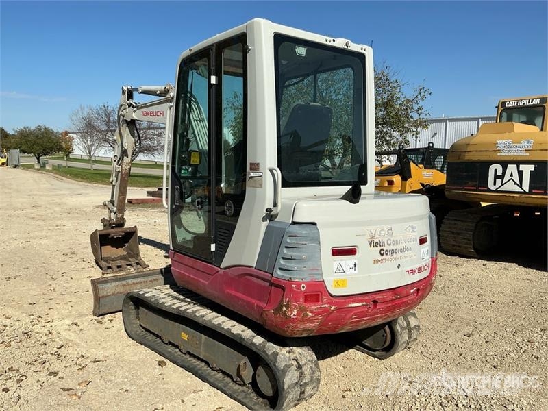 Takeuchi Mini Excavator Minigravemaskiner
