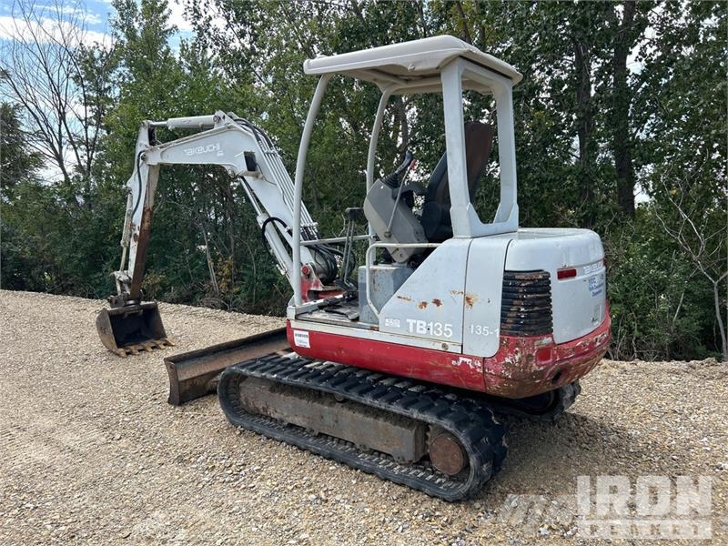 Takeuchi TB135 Mini ekskavatori < 7 t