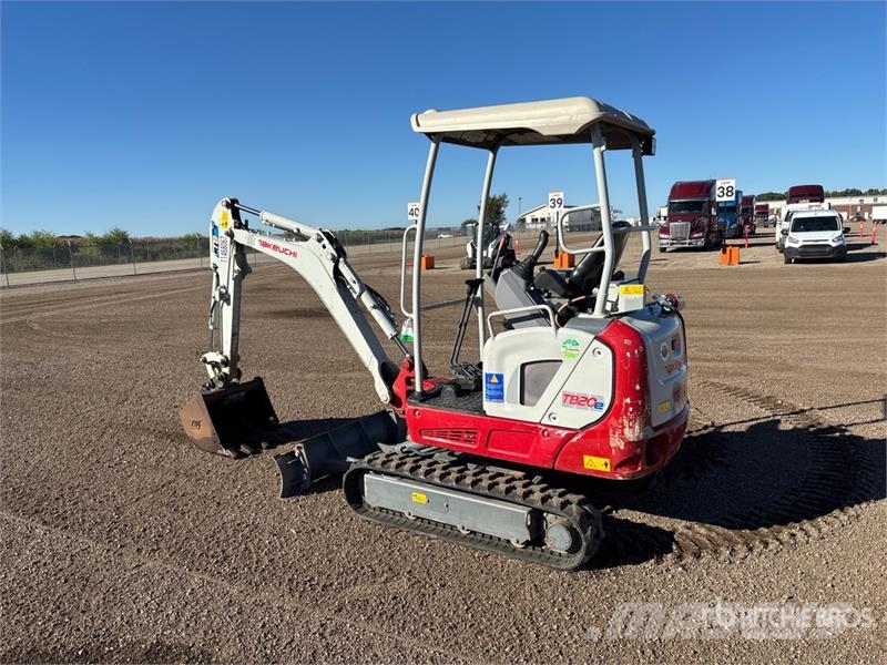 Takeuchi TB20e Electric Mini Excavator Mini bagri <7t