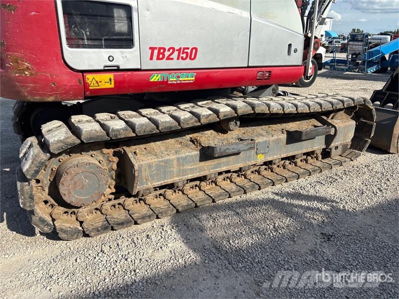 Takeuchi TB2150 Tracked Excavator حفارات زحافة