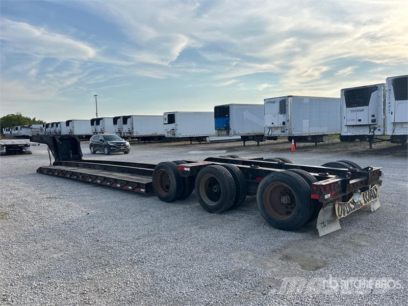 Talbert T(4)DW-45-HRG-1-T1-RC 45 ton Tri/A Removable Goose Zemie treileri