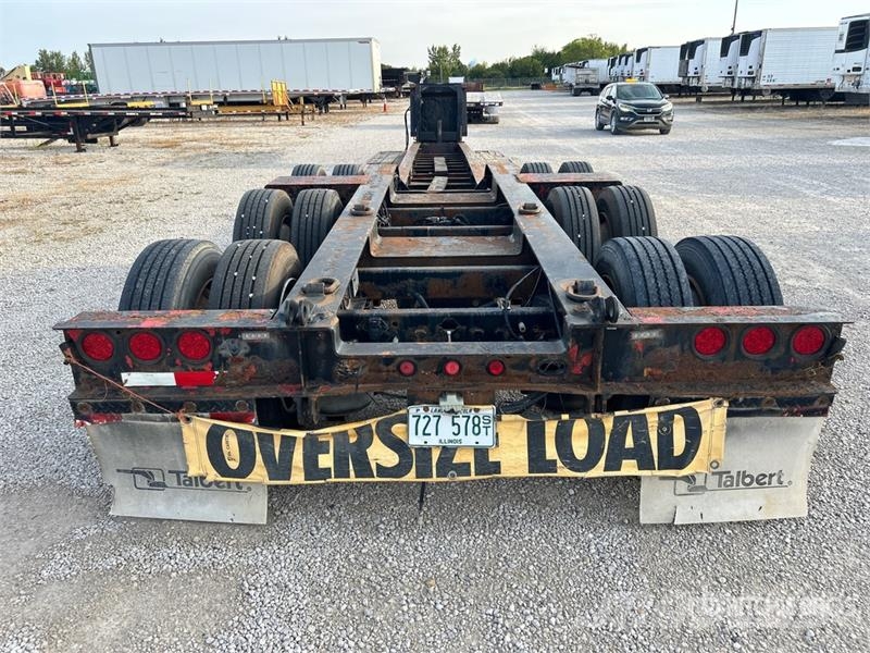 Talbert T(4)DW-45-HRG-1-T1-RC 45 ton Tri/A Removable Goose Zemie treileri