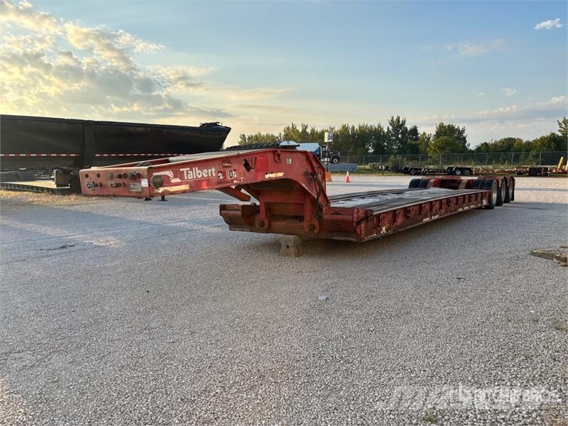 Talbert T3DW-35-HRG-1 35 ton Tri/A Removable Gooseneck Low Nízko rámové nákladné automobily