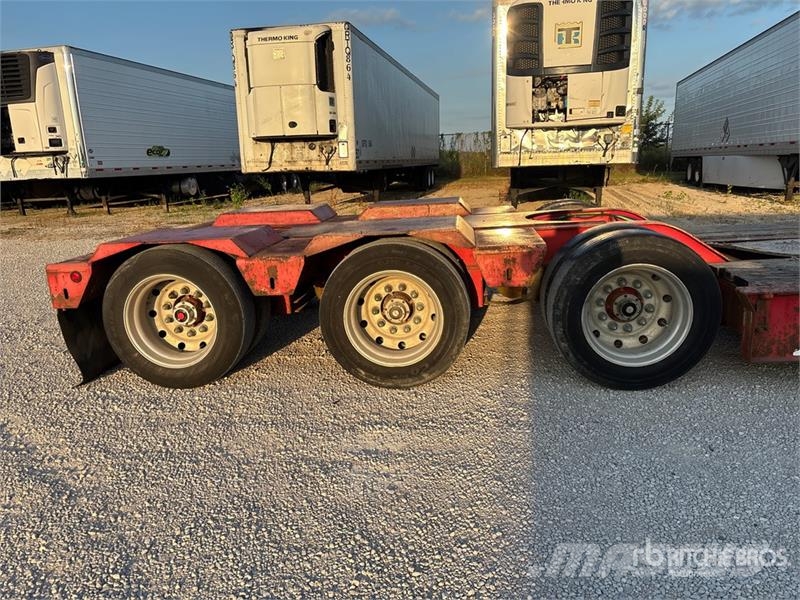 Talbert T3DW-35-HRG-1 35 ton Tri/A Removable Gooseneck Low Nízko rámové nákladné automobily