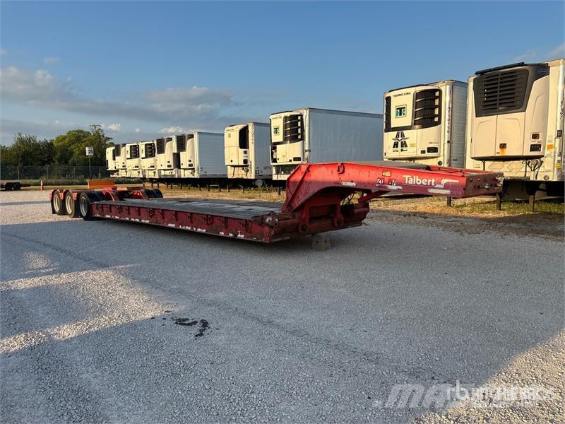 Talbert T3DW-35-HRG-1 35 ton Tri/A Removable Gooseneck Low Nízko rámové nákladné automobily