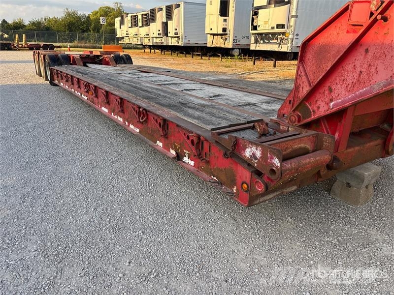 Talbert T3DW-35-HRG-1 35 ton Tri/A Removable Gooseneck Low Nízko rámové nákladné automobily