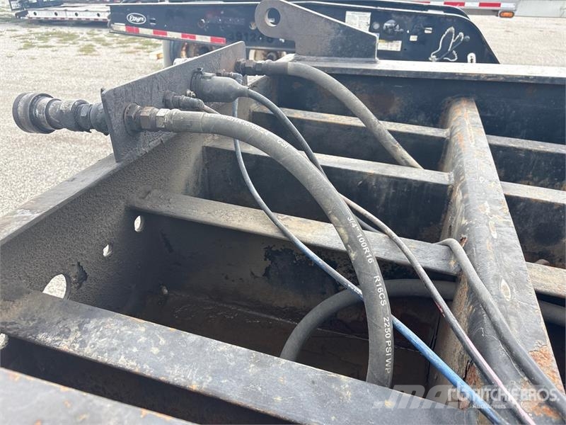 Talbert T4DW-60-HRG 60 ton Tri/A Removable Gooseneck Lowbo Remorque surbaissée