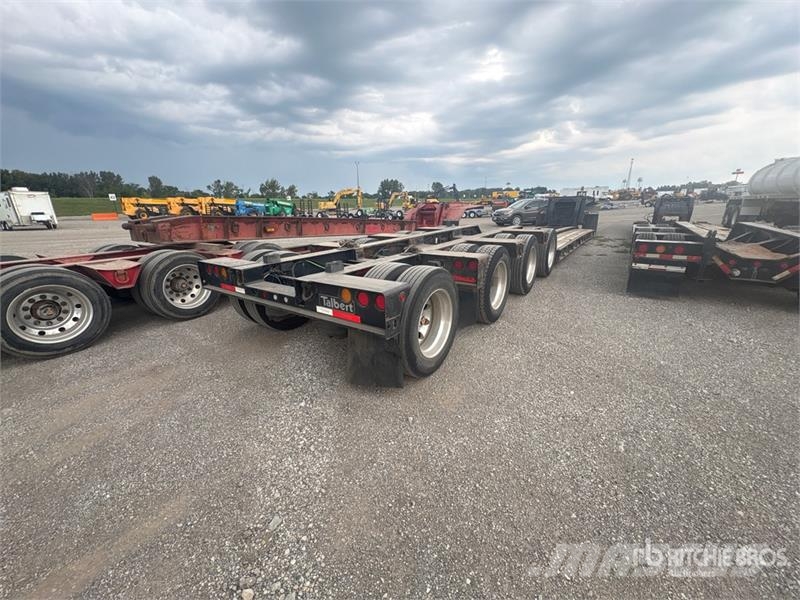 Talbert T4DW-60-HRG 60 ton Tri/A Removable Gooseneck Lowbo Remorque surbaissée