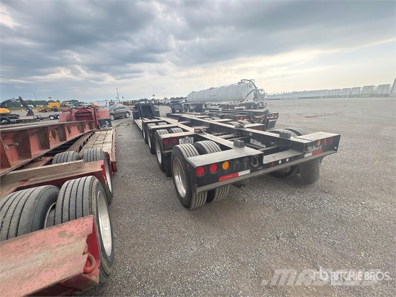 Talbert T4DW-60-HRG 60 ton Tri/A Removable Gooseneck Lowbo Remorque surbaissée