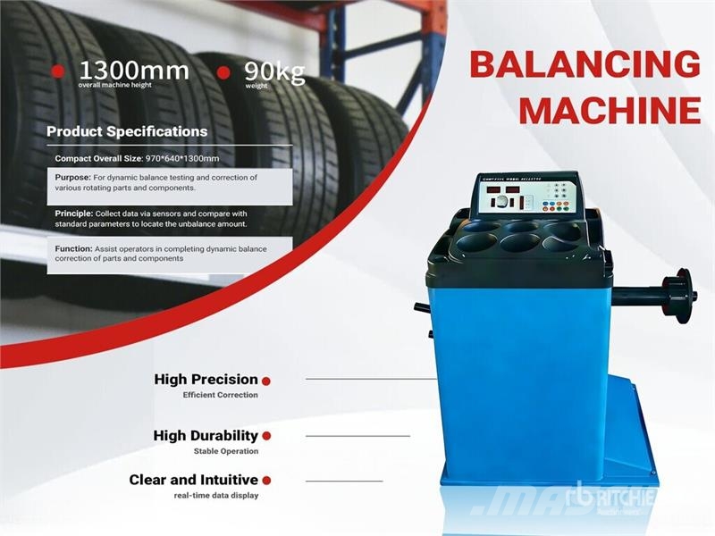 TBM-BLUE Wheel Balancer (Unused) Other components