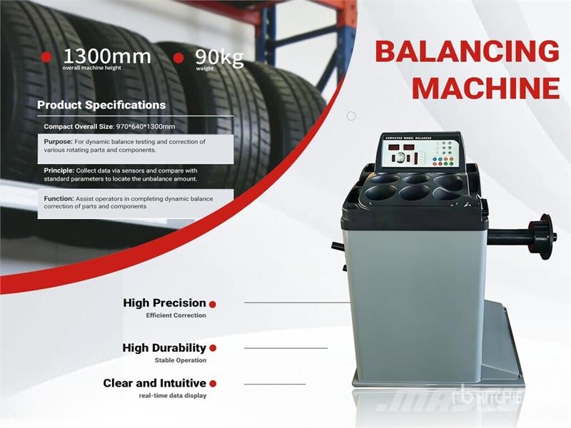 TBM-GRAY Wheel Balancer (Unused) Other components