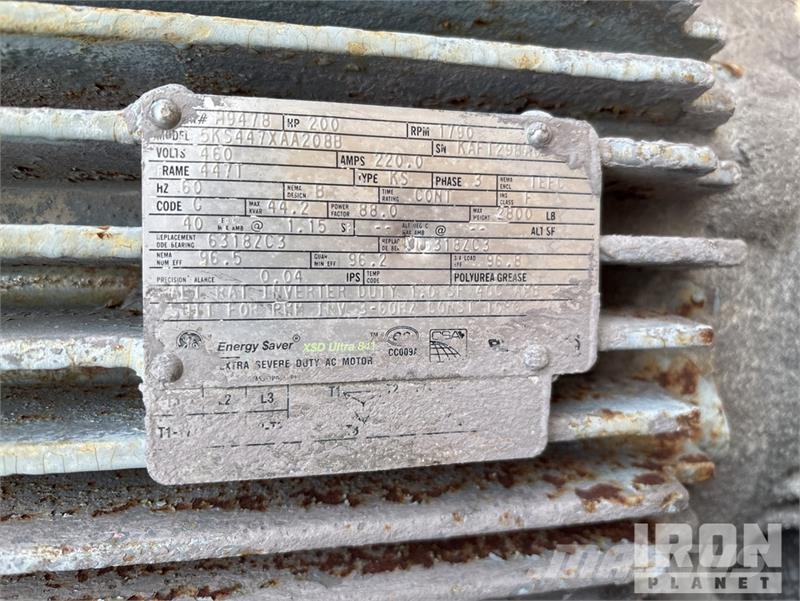 Texas Crusher Systems 2004-200 Vertical Shaft Impact Cru Náhradné diely na vŕtacie stroje a stroje na recykláciu a spracovanie odpadu