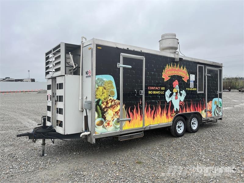 The Fud Trailer 17 ft 10 in T/A Food Concession Tr Citas piekabes