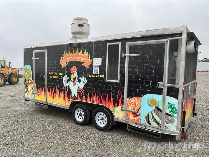 The Fud Trailer 17 ft 10 in T/A Food Concession Tr Citas piekabes