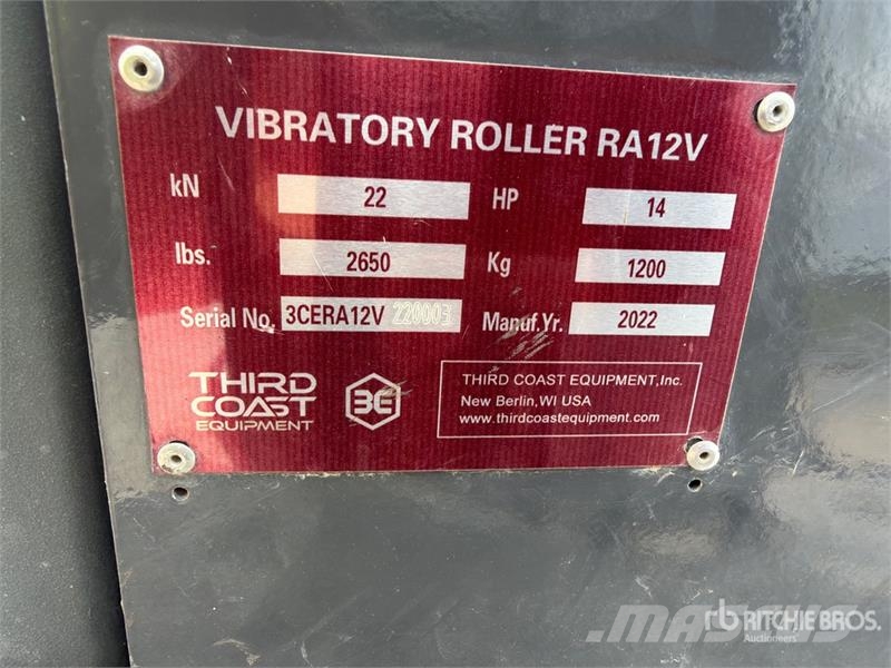 Third Coast RA12V Double Drum Roller Rodillos de doble tambor