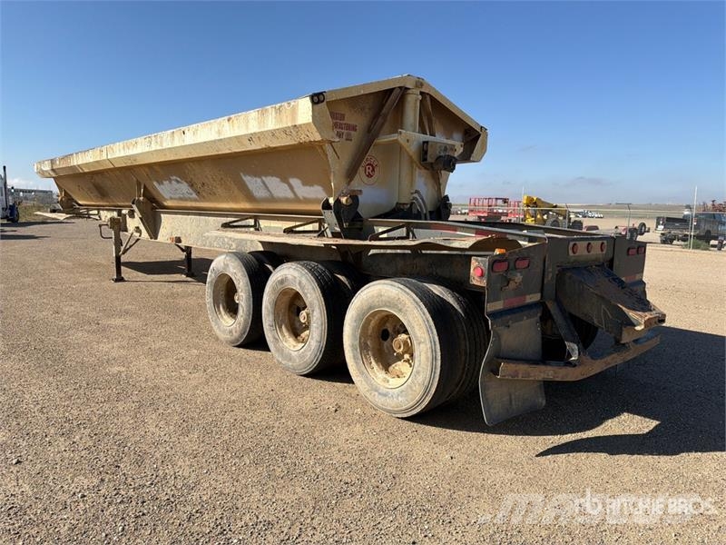 Thurston SS423 42 ft Tri/A Side Dump Trailer Przyczepy wywrotki