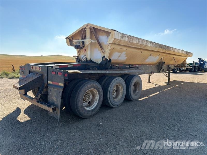 Thurston SS423 42 ft Tri/A Side Dump Trailer Przyczepy wywrotki
