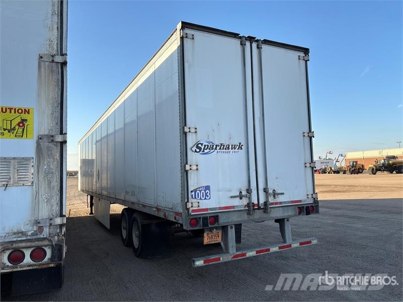 TM 53 ft x 102 in T/A Van Trailer 박스 바디 트레일러