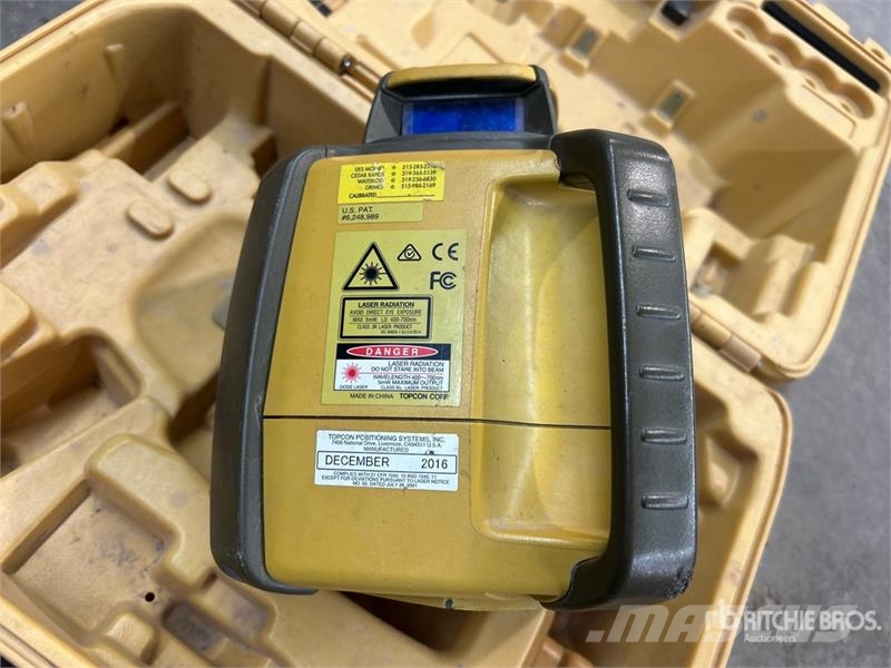 Topcon RL-H4C Laser Level Instrumentos, equipamento de medição e automação