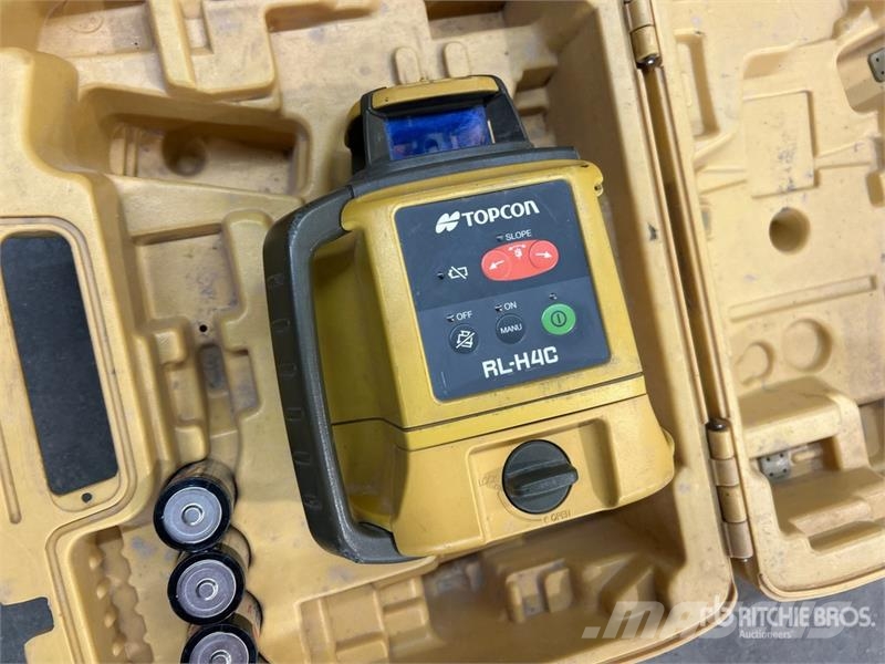 Topcon RL-H4C Laser Level Instrumentos, equipamento de medição e automação