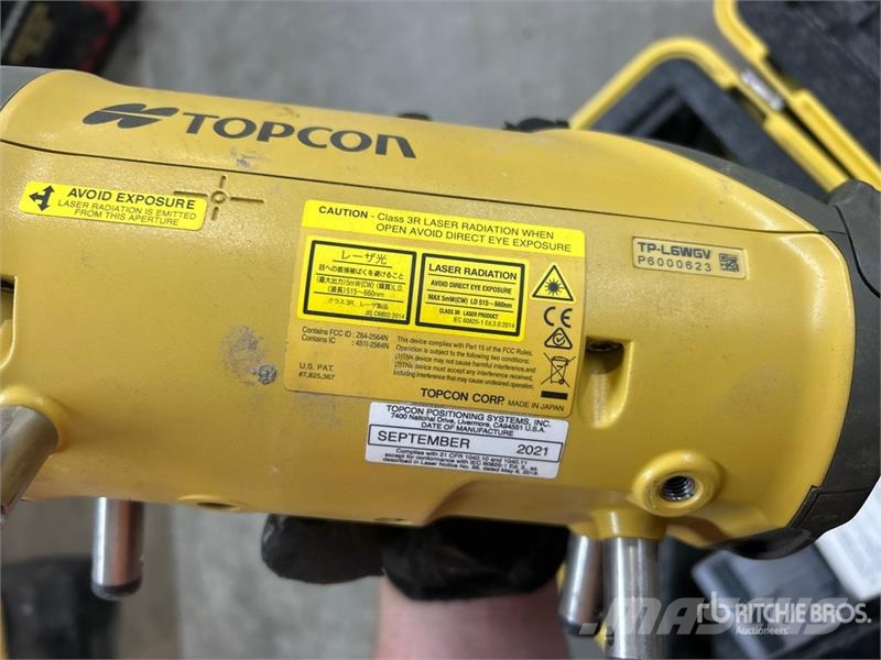 Topcon TP-L6 Pipe Laser الأدوات ومعدات الأتمتة والقياس