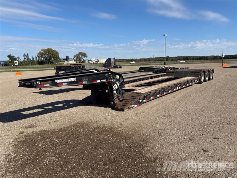TOWMASTER T110DTG Tri/A Lowboy Trailer Nizki nakladalci
