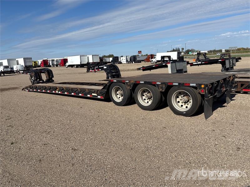 TOWMASTER T110DTG Tri/A Lowboy Trailer Nizki nakladalci
