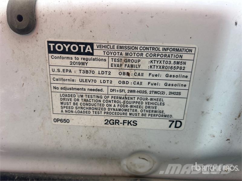 Toyota Tacoma その他