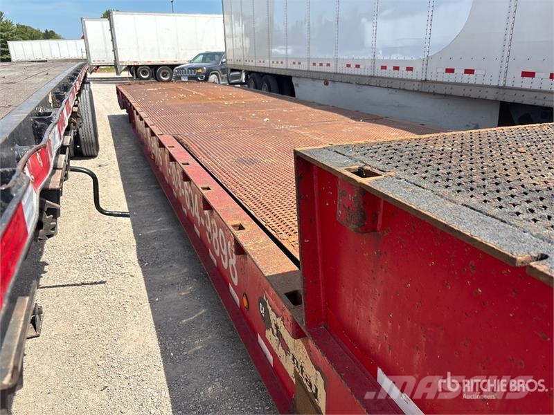 Trail-Eze DHT8048 48 ft T/A Hydraulic Tail Trailer Tieflader