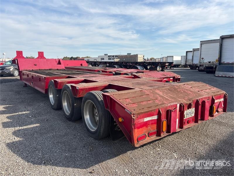 Trail-Eze RG5018P-3 100000 lb Tri/A Step Deck Trailer Auto pārvadāšanas treileri