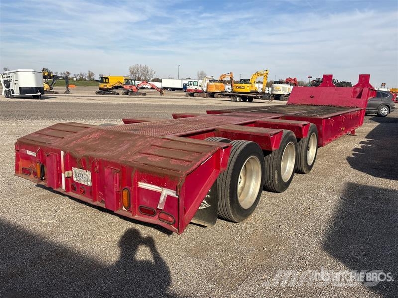 Trail-Eze RG5018P-3 100000 lb Tri/A Step Deck Trailer Auto pārvadāšanas treileri