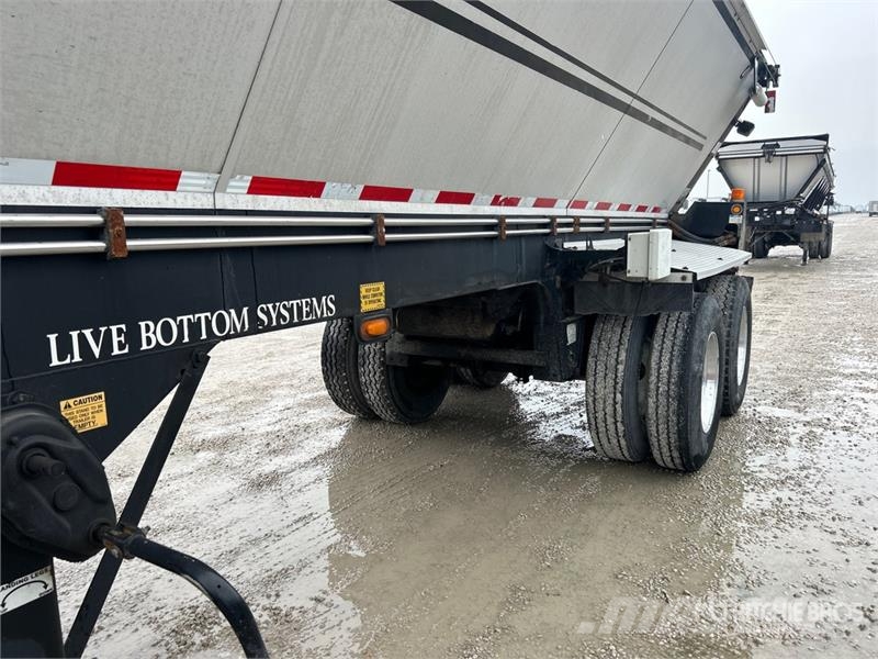 Trail King OLB226NG 29 ft T/A Live Bottom Trailer Walking floor semitrailers