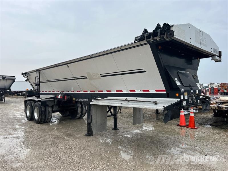 Trail King OLB226NG 29 ft T/A Live Bottom Trailer Walking floor semitrailers