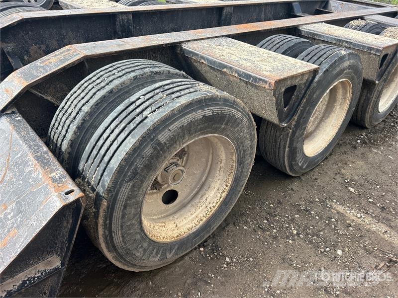 Trail King Quad/A Removable Gooseneck Lowboy Trailer Caricatore basso