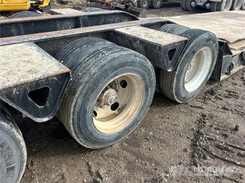 Trail King Quad/A Removable Gooseneck Lowboy Trailer Caricatore basso