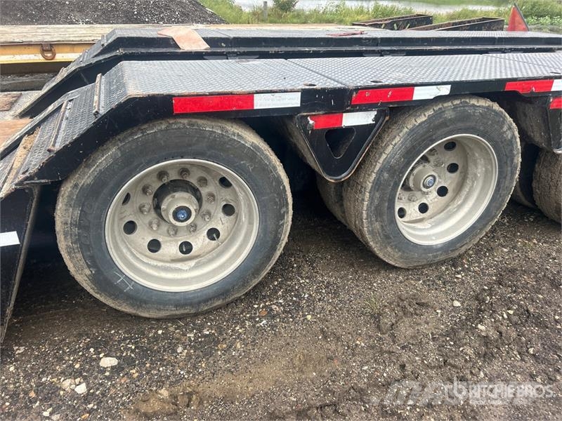Trail King Quad/A Removable Gooseneck Lowboy Trailer 로우 로더