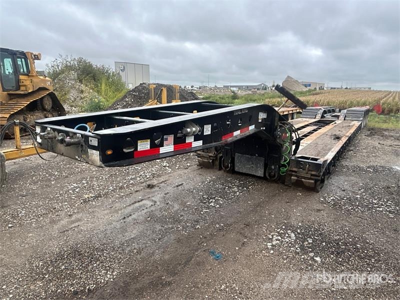 Trail King Quad/A Removable Gooseneck Lowboy Trailer 로우 로더