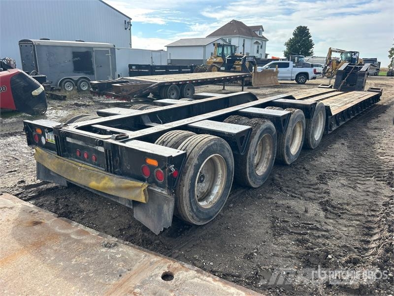 Trail King Quad/A Removable Gooseneck Lowboy Trailer Niski utovarivači