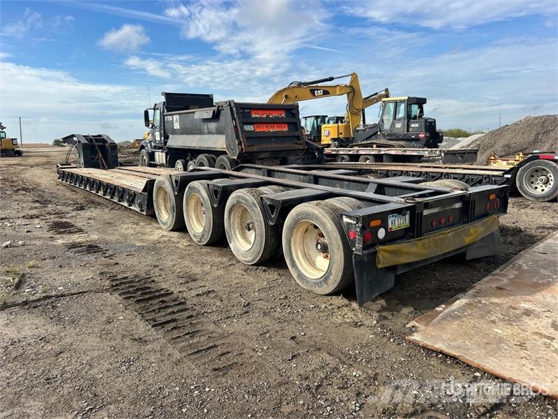 Trail King Quad/A Removable Gooseneck Lowboy Trailer Niski utovarivači