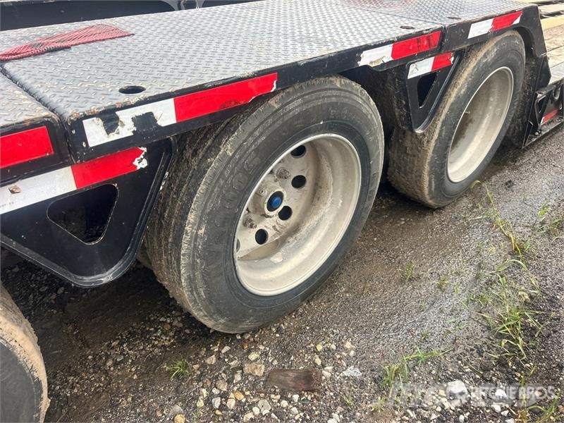 Trail King Quad/A Removable Gooseneck Lowboy Trailer 로우 로더
