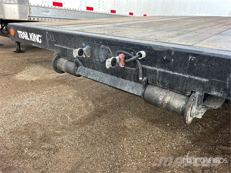 Trail King T/A 53 ft Extendable Removable Gooseneck Lowboy Tr Zemie treileri