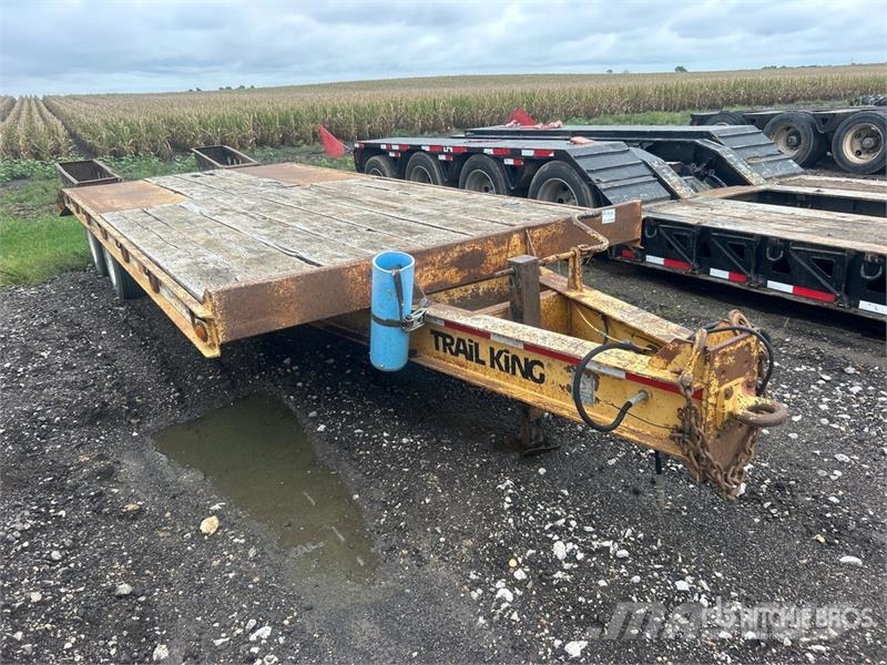 Trail King TK40LP 20 ft T/A Equipment Trailer Oprijwagen