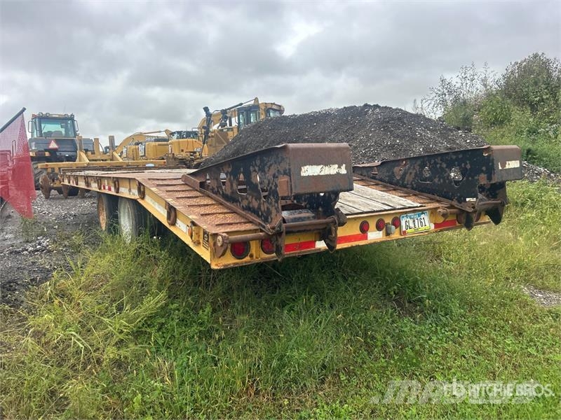 Trail King TK40LP 20 ft T/A Equipment Trailer Oprijwagen