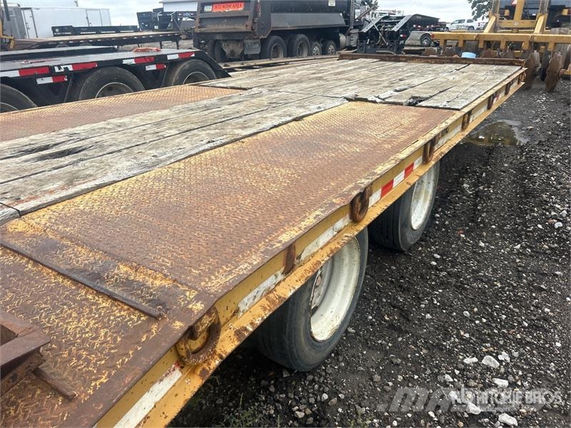 Trail King TK40LP 20 ft T/A Equipment Trailer Oprijwagen