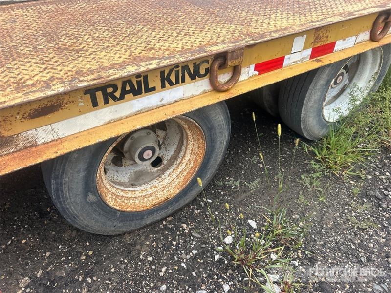 Trail King TK40LP 20 ft T/A Equipment Trailer Oprijwagen