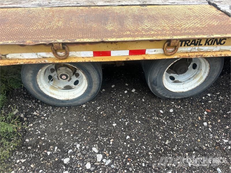 Trail King TK40LP 20 ft T/A Equipment Trailer Oprijwagen