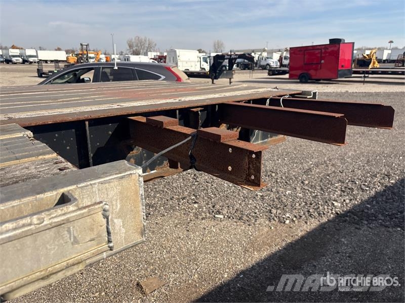 Transcraft 40000 lb 48 ft T/A Flatbed Trailer Platformas/izkraušana no sāniem