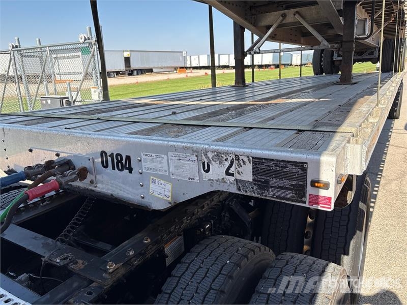 Transcraft 48 ft T/A Flatbed Trailer مقطوروات مسطحة/مفصلية الجوانب
