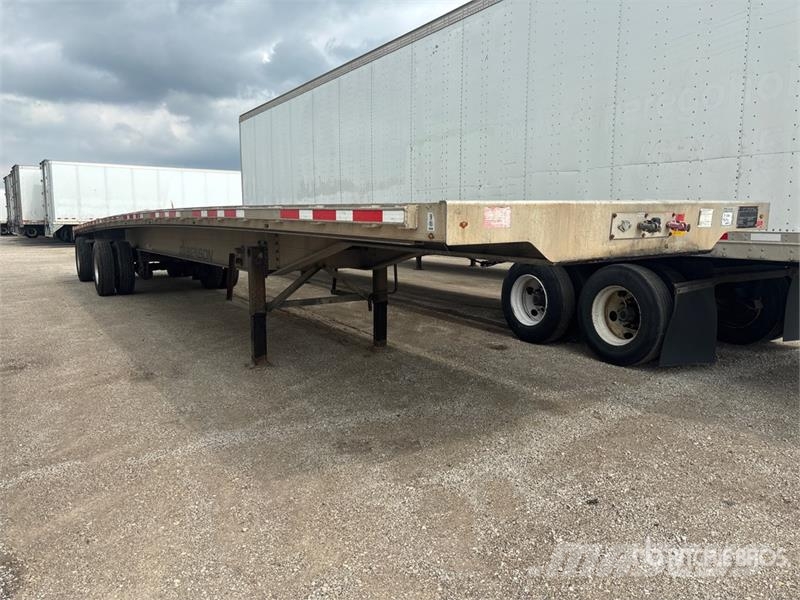 Transcraft 524 48 ft T/A Spread Axle Flatbed Trailer 平板式/側卸式拖車
